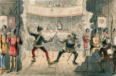 La Bataille de Bosworth, Une scène dans le Grand Drame de l