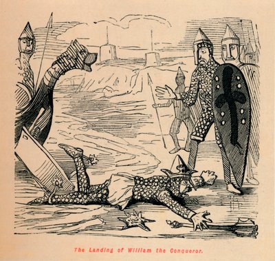 Le débarquement de Guillaume le Conquérant - John Leech