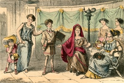 La mère des Gracques - John Leech