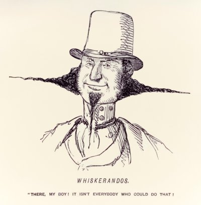 Whiskerandos "Là, mon garçon ! Tout le monde ne pourrait pas faire ça !" publié dans le magazine satirique 
