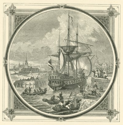 Graissez la grosse truie (gravure) - John Leighton