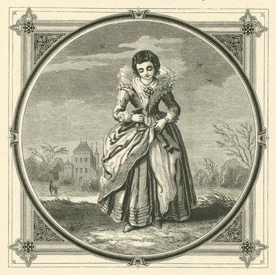 Personne ne peut nettoyer sa robe de la tache, mais une souillure restera (gravure) - John Leighton