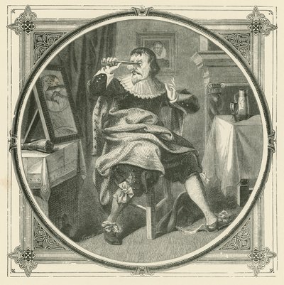 Qui se coupe le nez se fait du tort à lui-même (gravure) - John Leighton