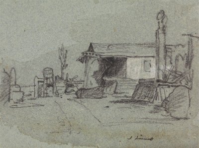 Scène sur Edgware Road, Londres - John Linnell