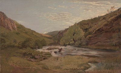 À Dovedale - John Linnell