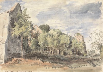 Abbaye de Netley - John Linnell