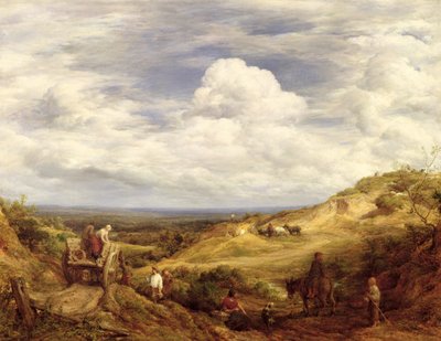Les Sables, Hampstead Heath, 1849 - John Linnell