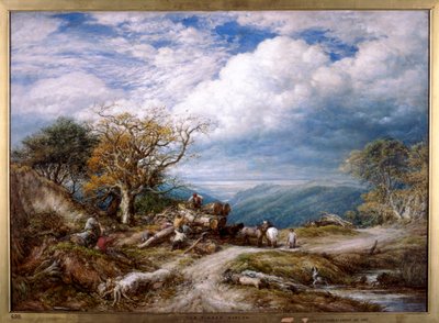 Le chariot de bois - John Linnell
