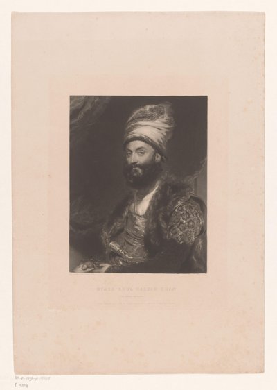 Portrait de Mirza Abolhassan Khan Ilchi (Mirza Abul Hassan Khan / L