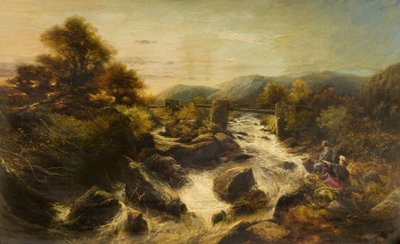 Une Crue dans les Highlands - John MacWhirter