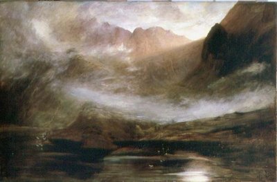 Loch Coriusk, île de Skye - John MacWhirter