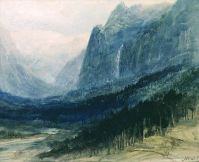 Vallée de Yosemite, Californie - John MacWhirter