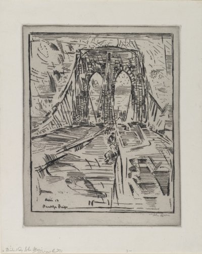 Pont de Brooklyn - John Marin