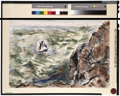 Cap Split et bateau - John Marin