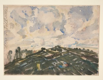 Terre et ciel, France, 1908; ou La Colline - John Marin