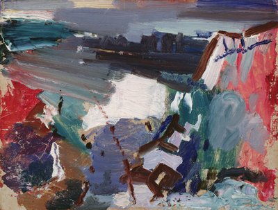 No. 5, Weehawken Series, vers 1910 (huile sur toile) - John Marin