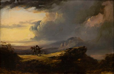Macbeth et Banquo rencontrent les trois sorcières - John Martin