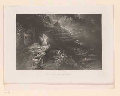 Moïse brise les tables de la loi - John Martin