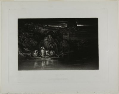 Psaume CXXXVII, des Illustrations de la Bible - John Martin