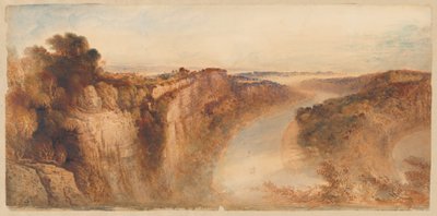 Vue sur la rivière Wye, en direction de Chepstow - John Martin