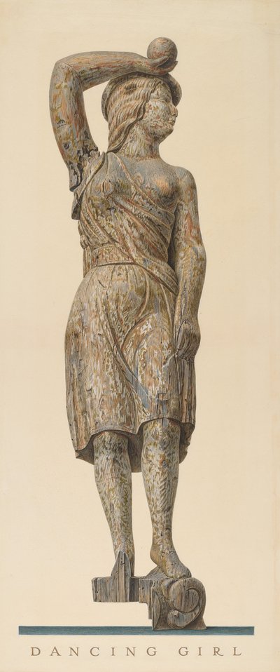 Figure de chariot de cirque : "Danseuse" - John Matulis