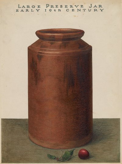 Pot de conservation, vers 1936 - John Matulis