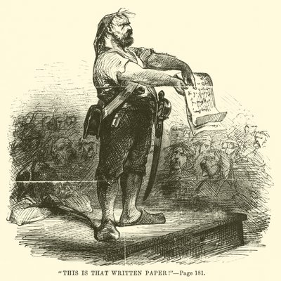 Illustration pour Un conte de deux villes de Charles Dickens - John McLenan