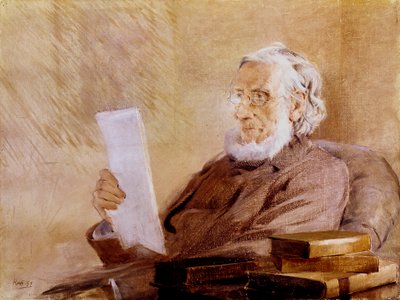 John Tyndall, physicien et alpiniste irlandais, 1893 - John McLure Hamilton