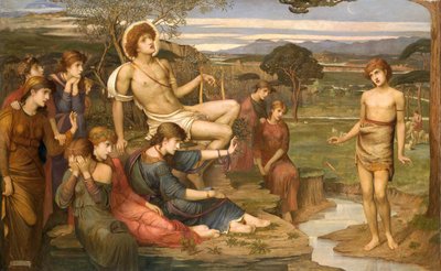 Apollon et Marsyas - John Melhuish Strudwick
