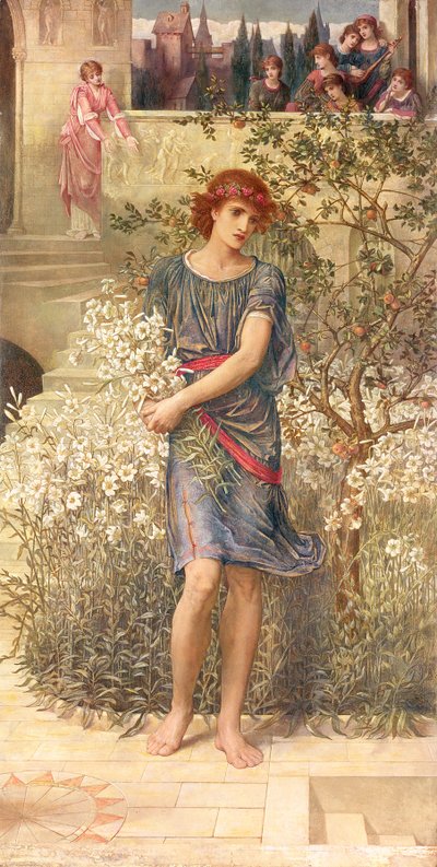 Mon Bien-Aimé est descendu dans son jardin, du Cantique des Cantiques - John Melhuish Strudwick