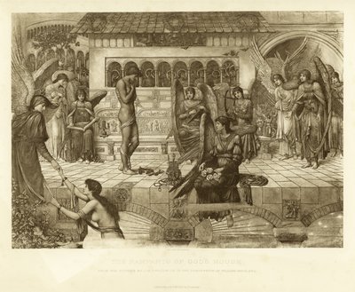 Les remparts de la maison de Dieu - John Melhuish Strudwick
