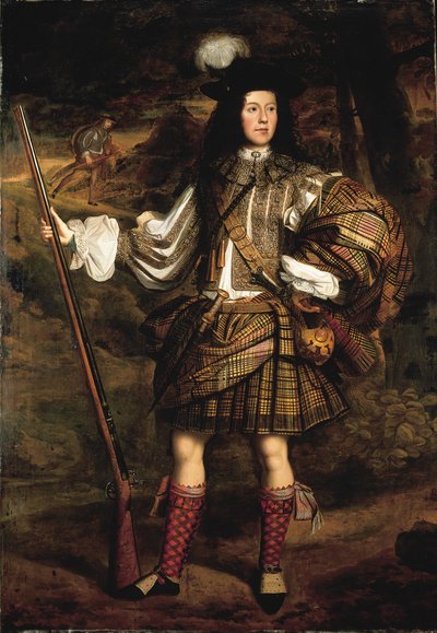 Un chef de clan des Highlands : Portrait de Lord Mungo Murray - John Michael Wright