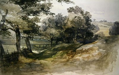 Une allée ombragée, Tunbridge Wells - John Middleton