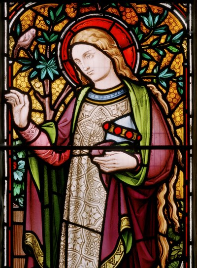 Edstaston, St Mary, Lavers & Barraud, John Millner Allen, Marie-Madeleine - John Millner Allen