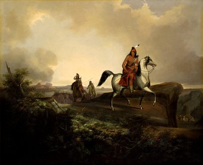Black Knife, un guerrier apache - John Mix Stanley