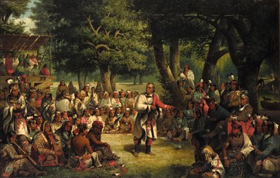 Le procès de Red Jacket - John Mix Stanley