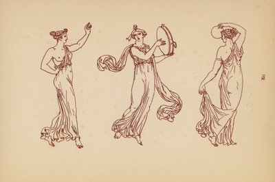 Costume féminin grec ancien - John Moyr Smith