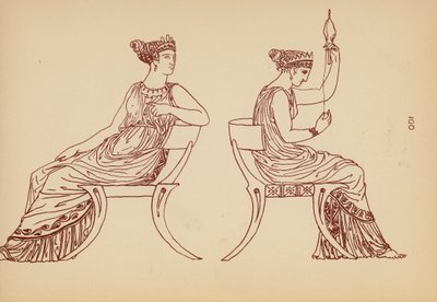 Costume féminin grec ancien - John Moyr Smith
