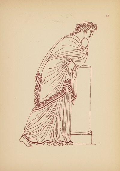 Costume féminin grec ancien - John Moyr Smith