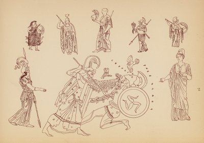 Costume féminin grec ancien - John Moyr Smith
