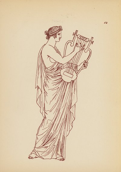 Costume féminin grec ancien - John Moyr Smith