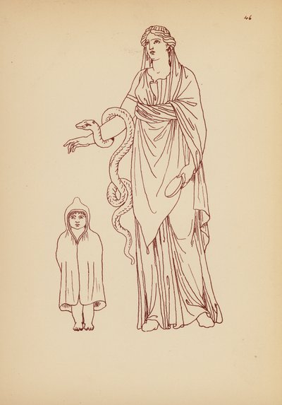 Costume féminin grec ancien - John Moyr Smith