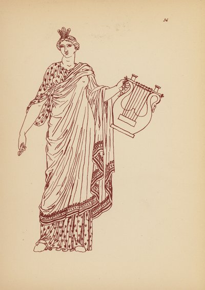 Costume féminin grec ancien - John Moyr Smith