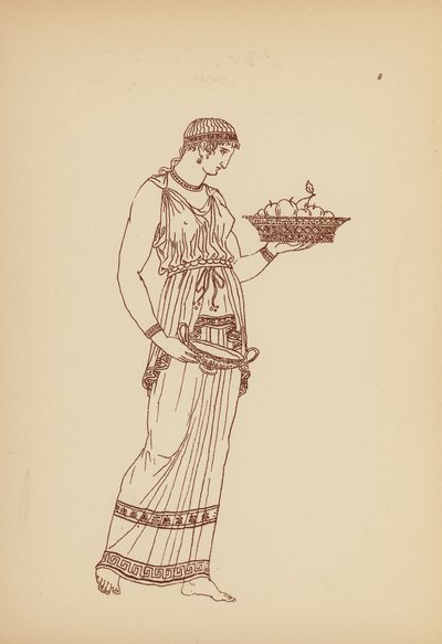 Costume féminin grec ancien - John Moyr Smith