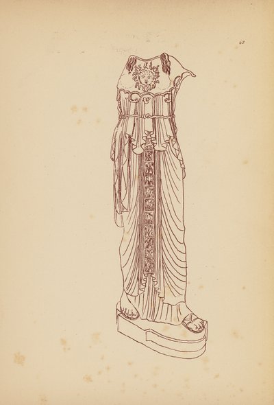 Costume féminin grec ancien - John Moyr Smith