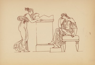 Costume féminin grec ancien - John Moyr Smith