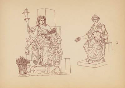 Costume féminin de la Grèce antique - John Moyr Smith