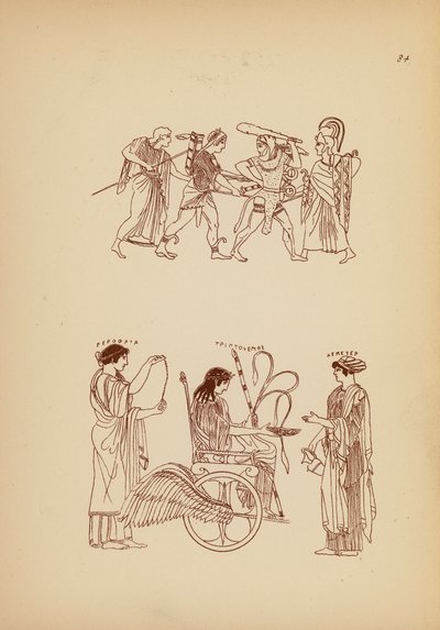 Costume féminin grec ancien - John Moyr Smith