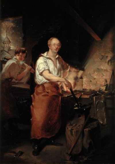 Patrick Lyon à la forge, vers 1826 - John Neagle