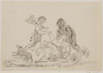 Un accident de rue, 1804 - John Nixon